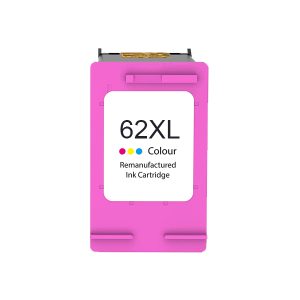 HP 62XL Color Cartucho de Tinta Remanufacturado - Reemplaza C2P06AE/C2P07AE
