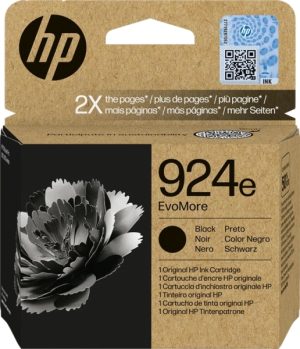 HP 924e Negro Cartucho de Tinta Original - 4K0V0NE