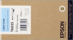 Epson T6035 Cyan Light Cartucho de Tinta Original - C13T603500
