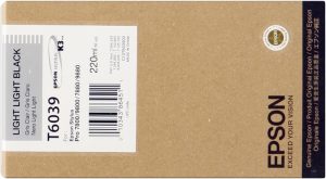 Epson T6039 Negro Light Light Cartucho de Tinta Original - C13T603900