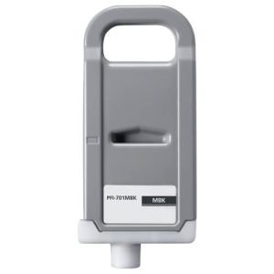 Canon PFI701/PFI301 Negro Mate Cartucho de Tinta Pigmentada Generico - Reemplaza 0899B001/1485B001