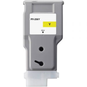 Canon PFI206 Amarillo Cartucho de Tinta Pigmentada Generico - PFI206Y/5306B001