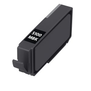Canon PFI5100 Negro Mate Cartucho de Tinta Pigmentada Generico - Reemplaza PFI5100MBK/6951C001