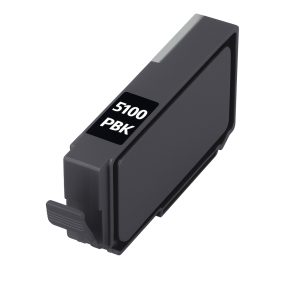 Canon PFI5100 Negro Photo Cartucho de Tinta Pigmentada Generico - Reemplaza PFI5100PBK/6952C001