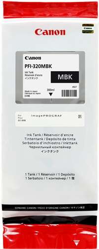 Canon PFI320 Negro Mate Cartucho de Tinta Original - 2889C001