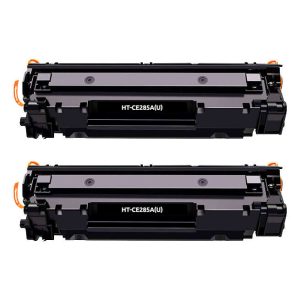 Generico HP CE285A/CE278A/CB435A/CB436A Negro Pack de 2 Cartuchos de Toner Genericos - Reemplaza 85A/78A/35A/36A
