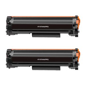 Generico HP CF244A Negro Pack de 2 Cartuchos de Toner Genericos - Reemplaza 44A