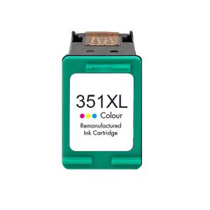 Remanufacturado HP 351XL Color Cartucho de Tinta - Reemplaza CB338EE/CB337EE