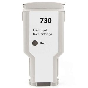 Generico HP 730 Gris Cartucho de Tinta - Reemplaza P2V72A/P2V66A
