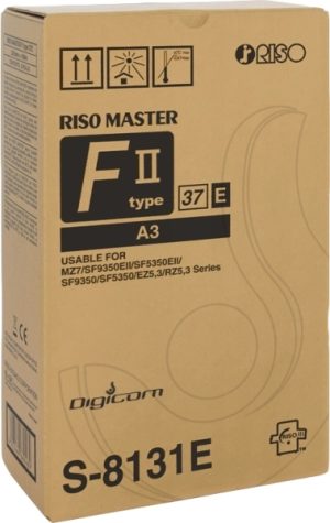 Riso S8131E Rollo de Transferencia Termica Original Maestro A3, Z-Tipo 37, PU=2